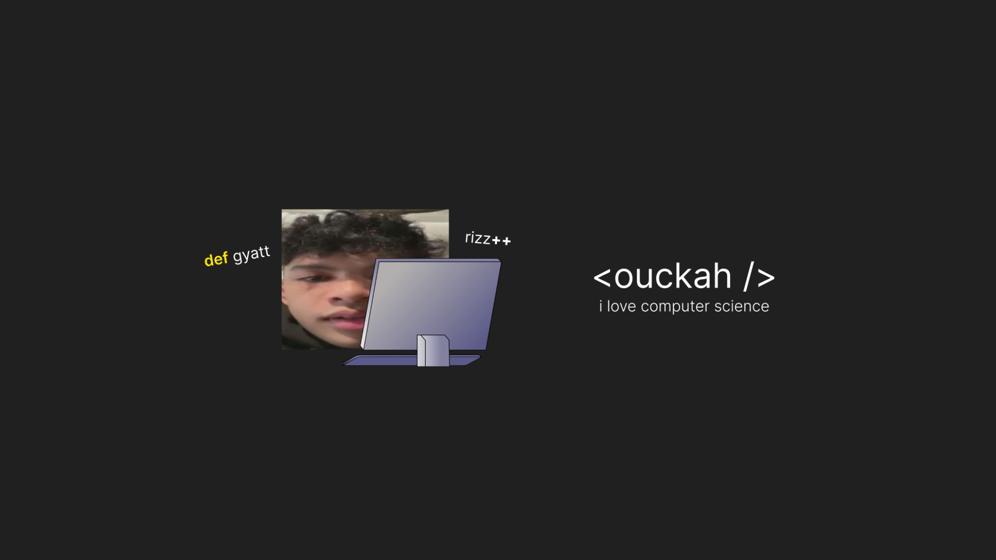 Discovery splash banner for 💻 Ouckah Lair Discord server