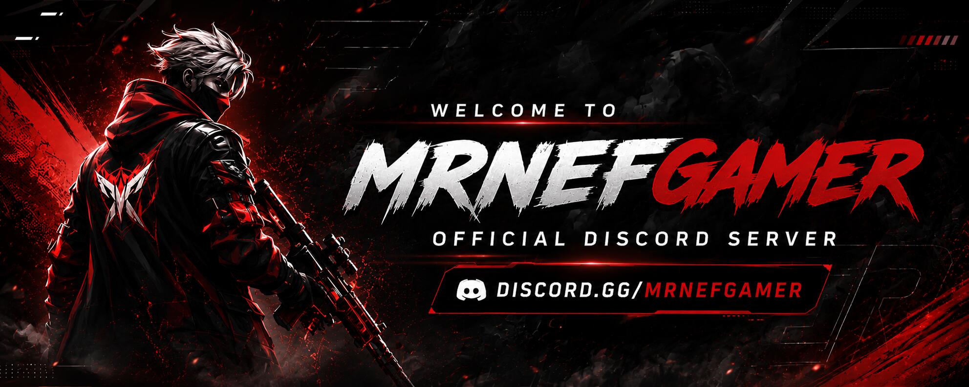 Discovery splash banner for MR NEFGAMER Discord server