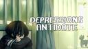 Discovery splash banner for Depressions Antidote | ・ anime chat help emojis art vc Discord server