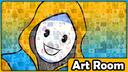 Discovery splash banner for Art Room Discord server