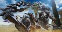 Discovery splash banner for Monster Hunter Wilds | Outlanders | Stories - Deutsch Discord server