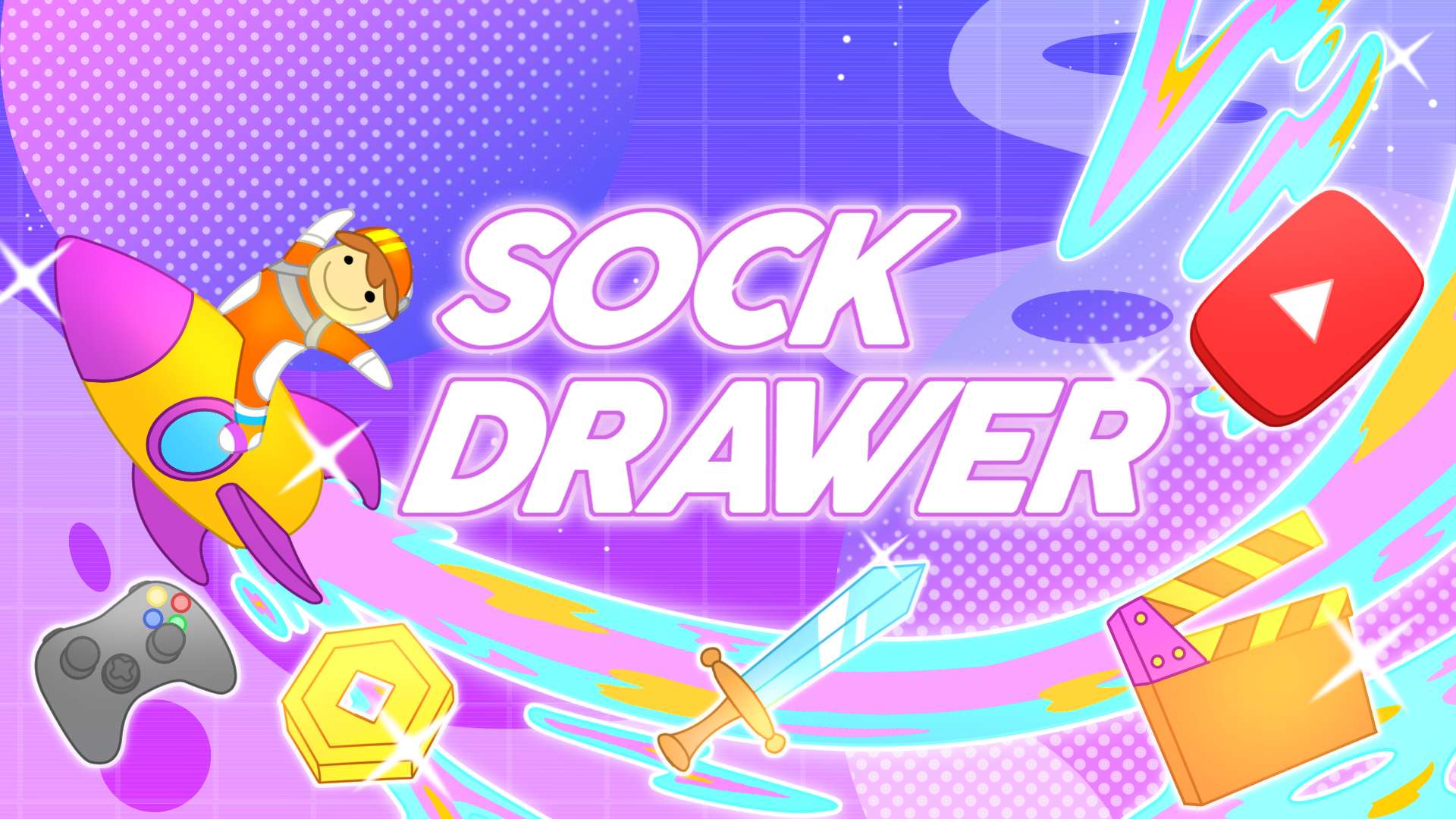 Discovery splash banner for Sock Drawer 🧦 Discord server