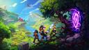 Discovery splash banner for Hytale Brasil Discord server