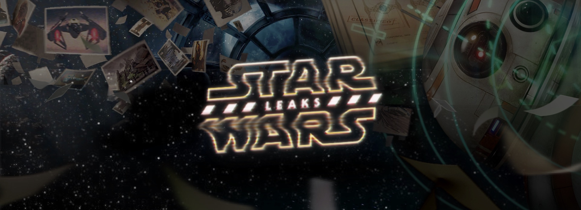 Discovery splash banner for Star Wars Leaks Discord server