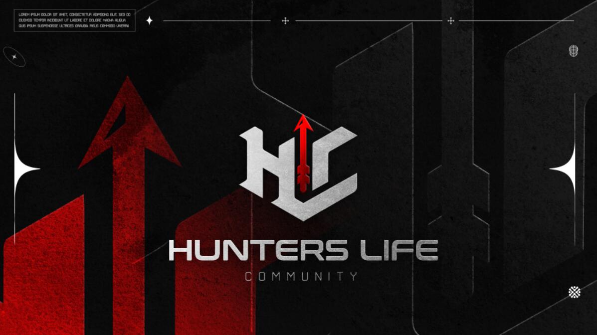 Discovery splash banner for Hunters Life Community - HLC Discord server