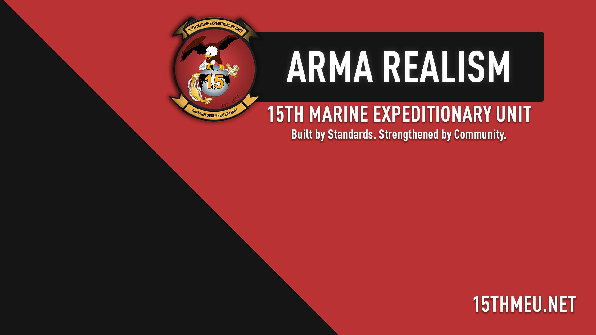 Discovery splash banner for 15th MEU Realism (Official) Discord server