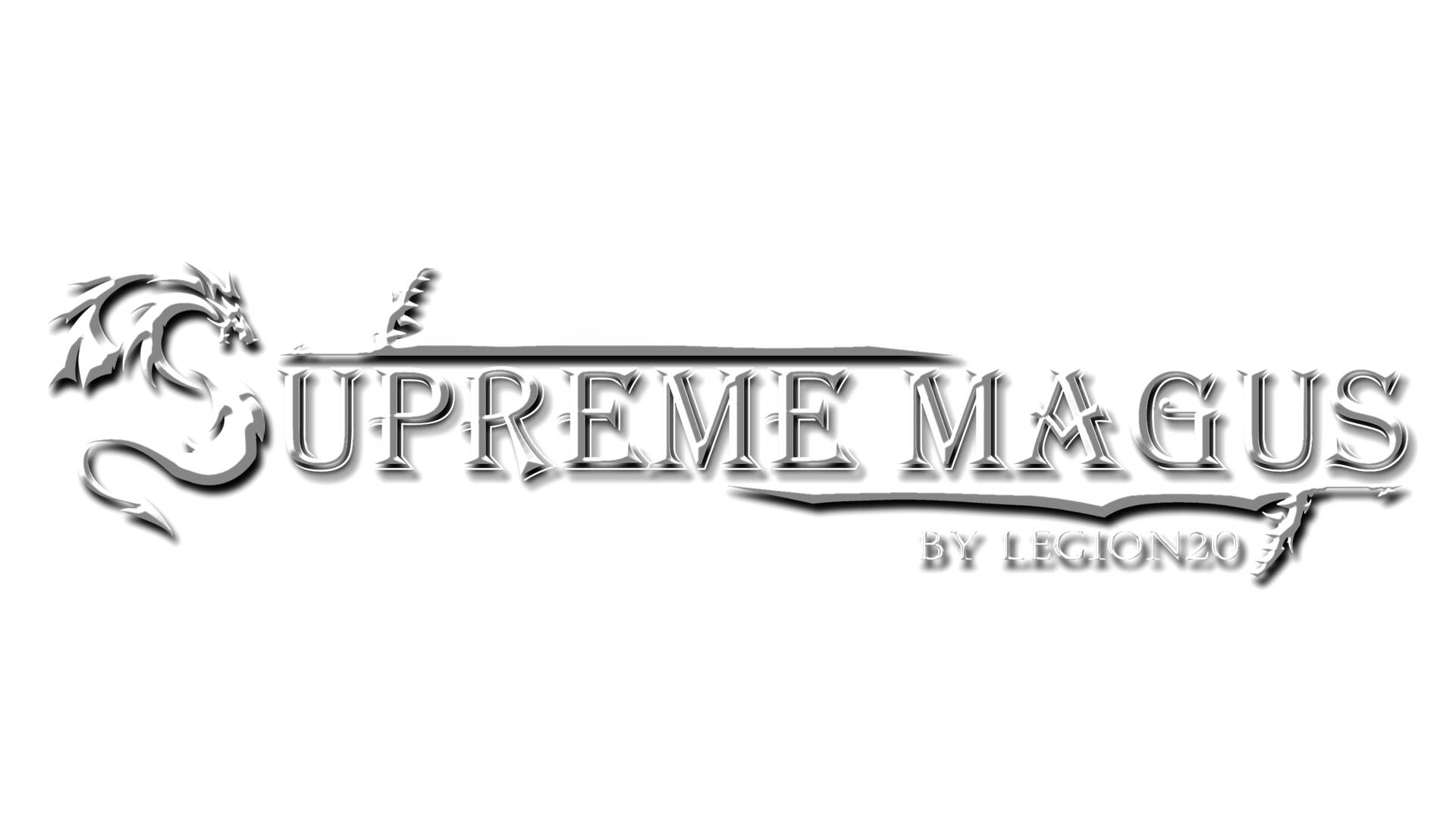Discovery splash banner for Supreme Magus (novel) Discord server