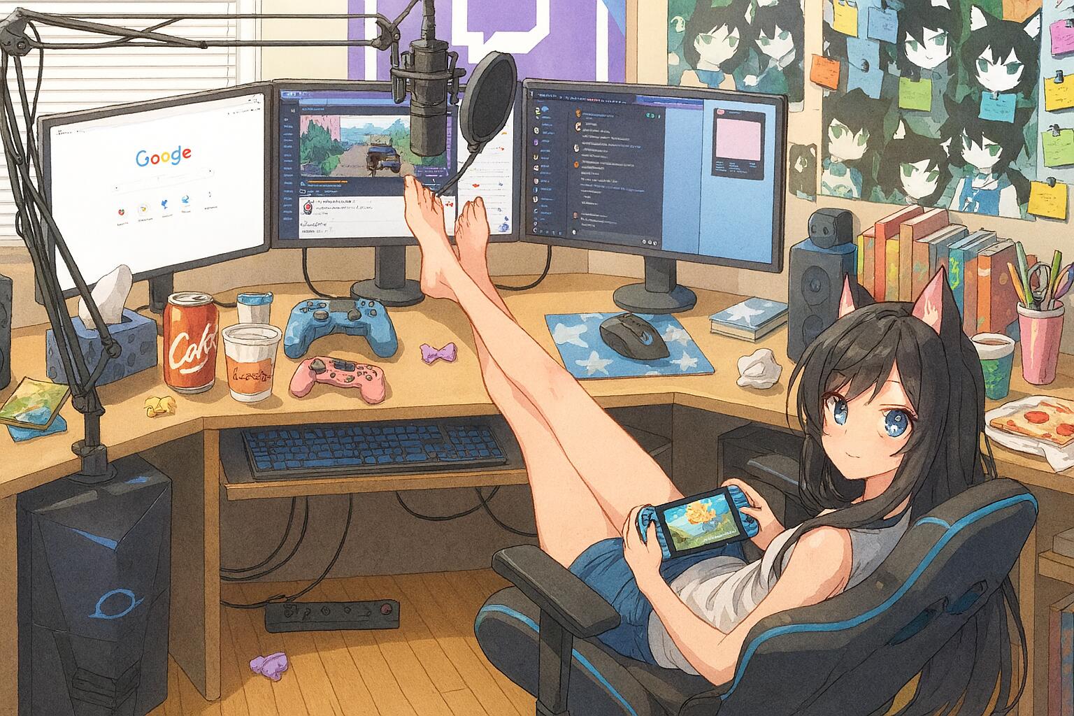 Discovery splash banner for Deutsche Anime-Community Discord server