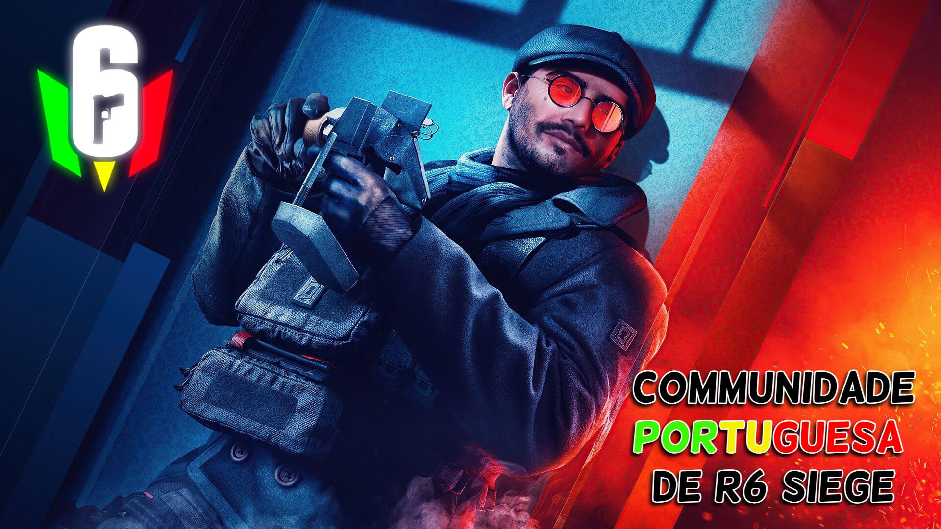 Discovery splash banner for Comunidade Portuguesa de R6 Siege & Mobile Discord server