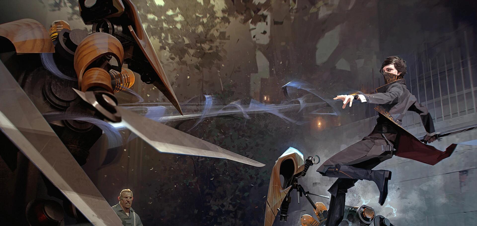 Discovery splash banner for Dishonored Universe Discord server