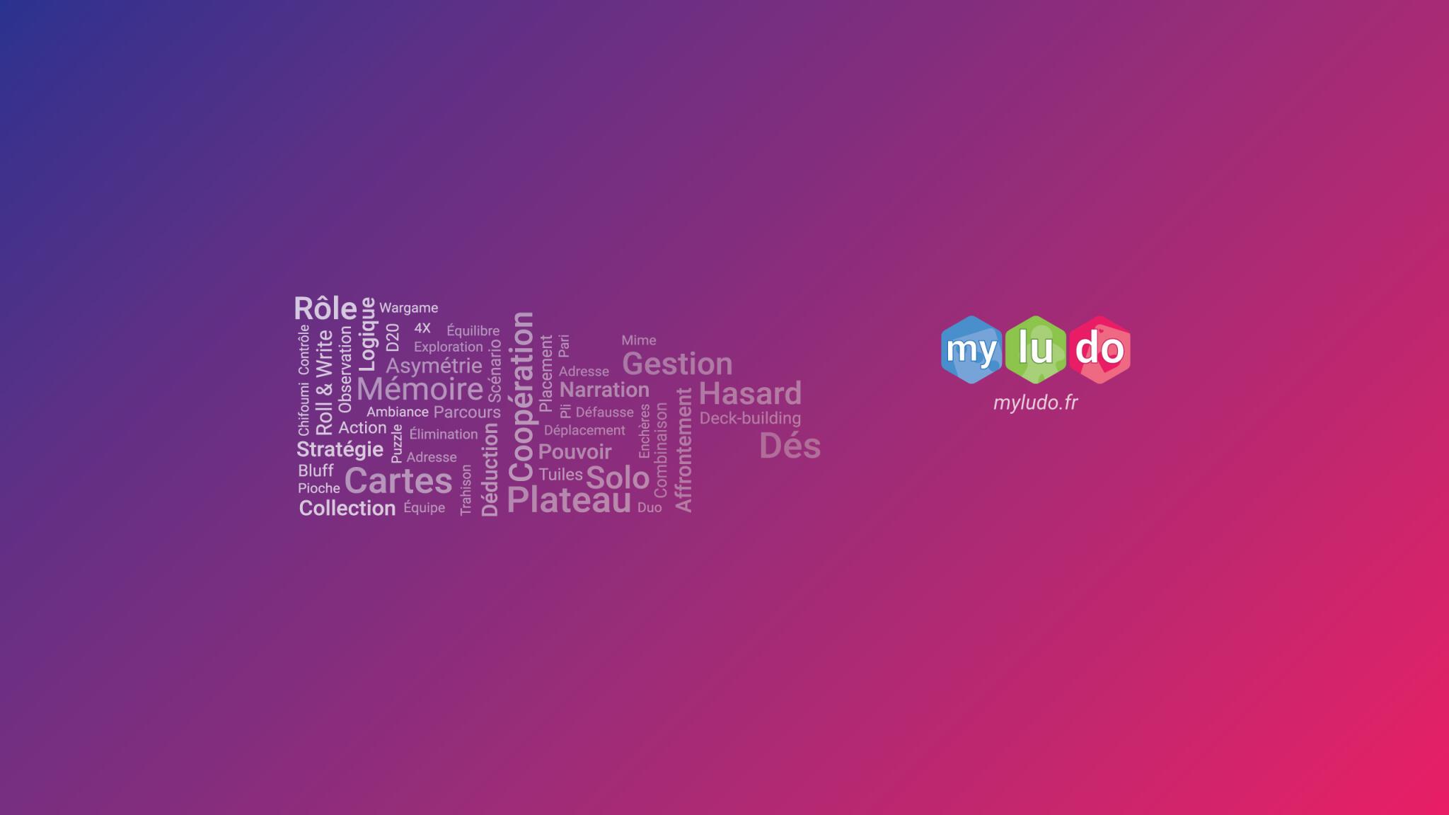 Discovery splash banner for Myludo Discord server