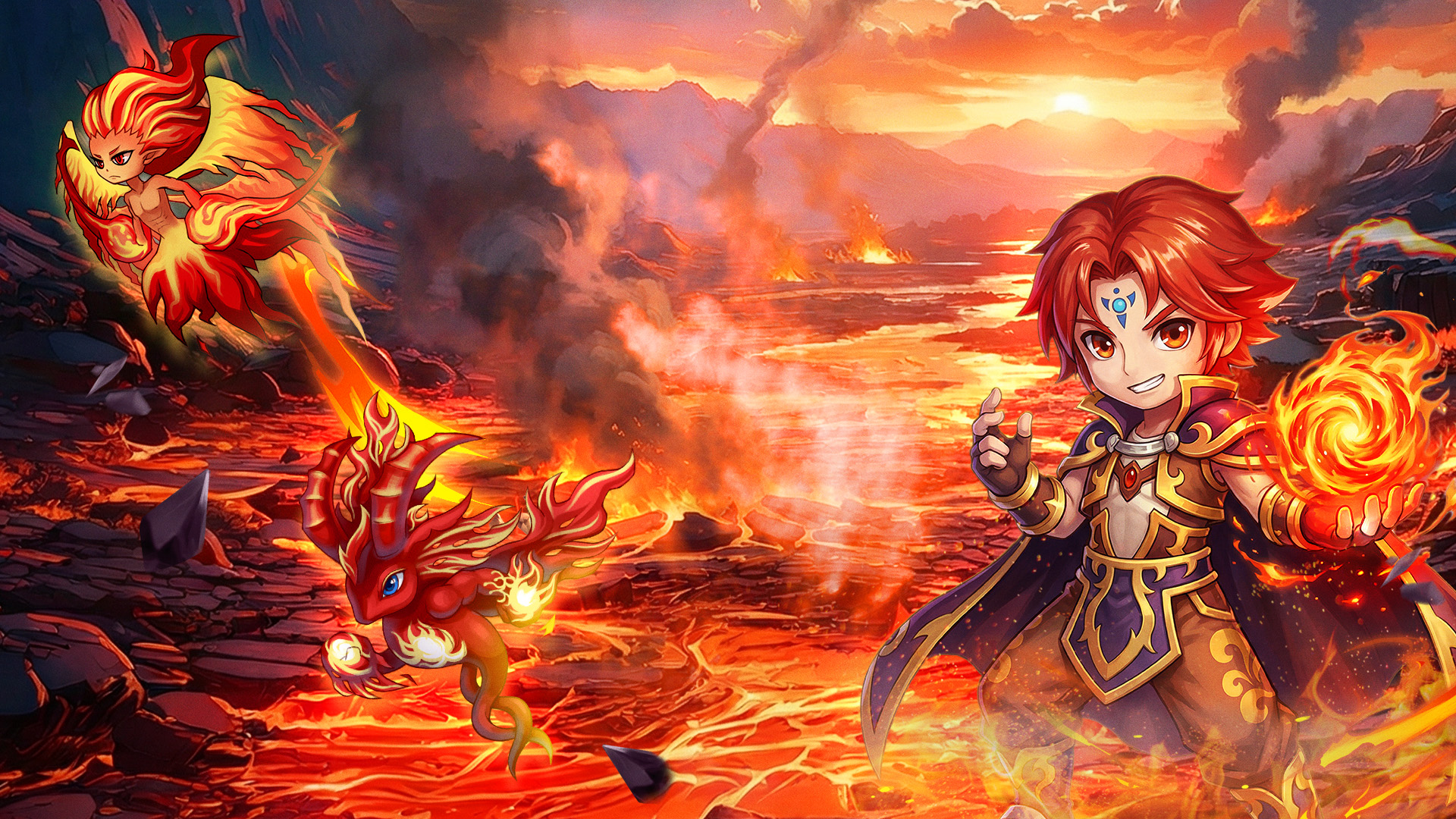 Discovery splash banner for NosTale Discord server
