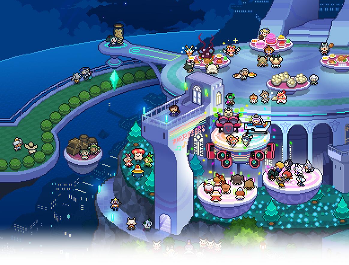 Discovery splash banner for World Flipper Discord server