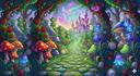 Discovery splash banner for Wonderland - Let's ascend together! Discord server
