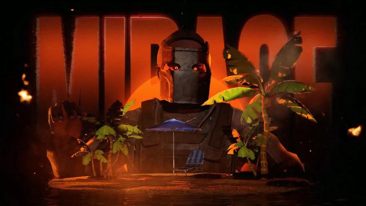 Discovery splash banner for MIRAGE RUST Discord server