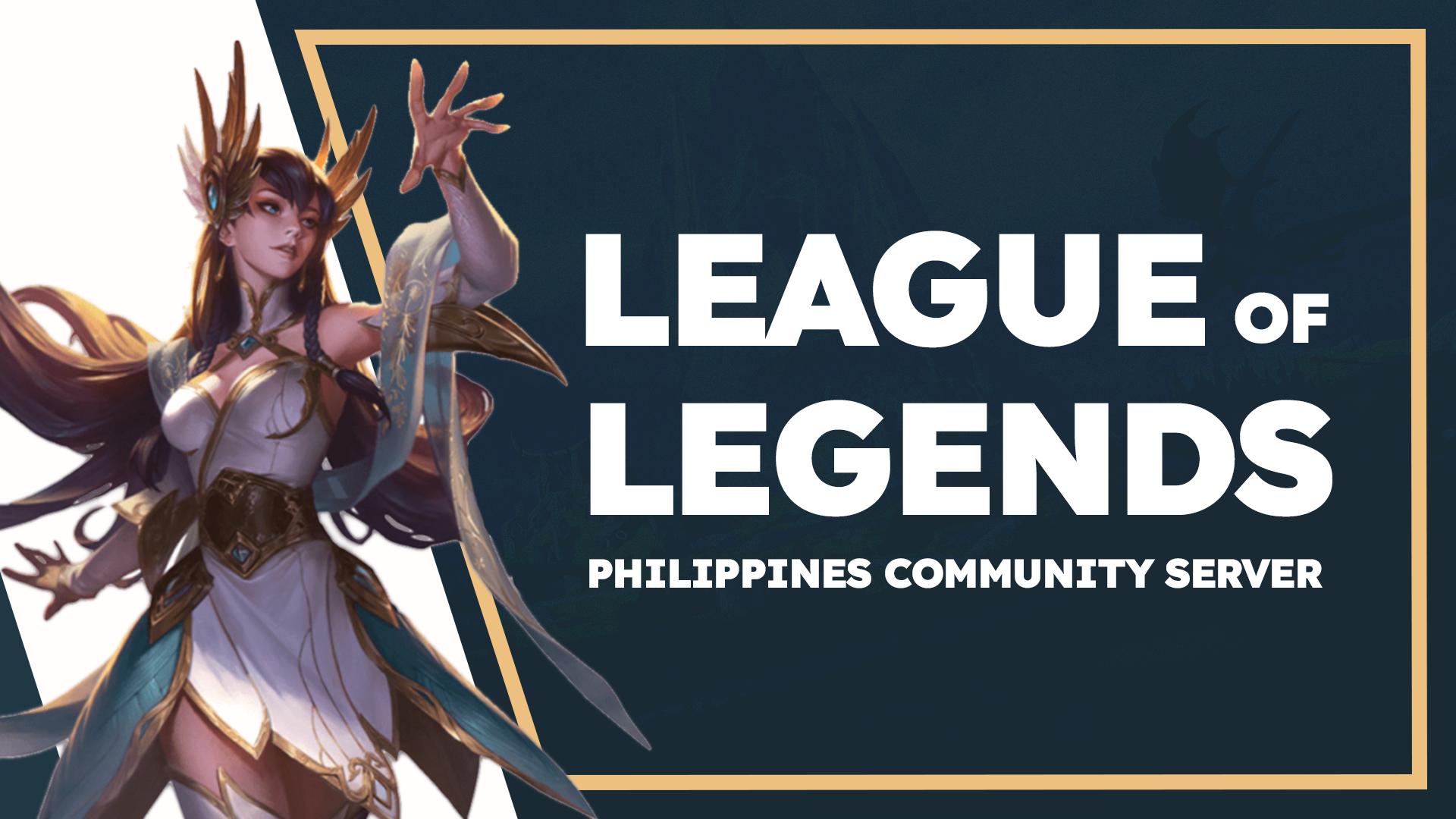 Discovery splash banner for League of Legends PH Discord server