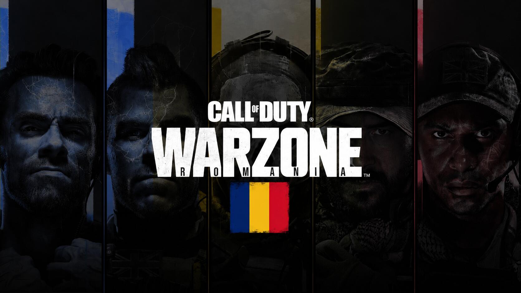 Discovery splash banner for Call Of Duty Warzone România Discord server