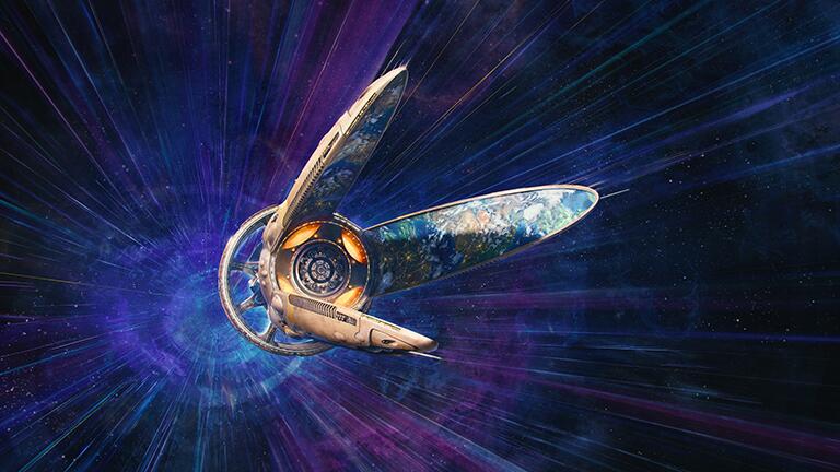 Discovery splash banner for Stellaris Nomadic Discord Discord server