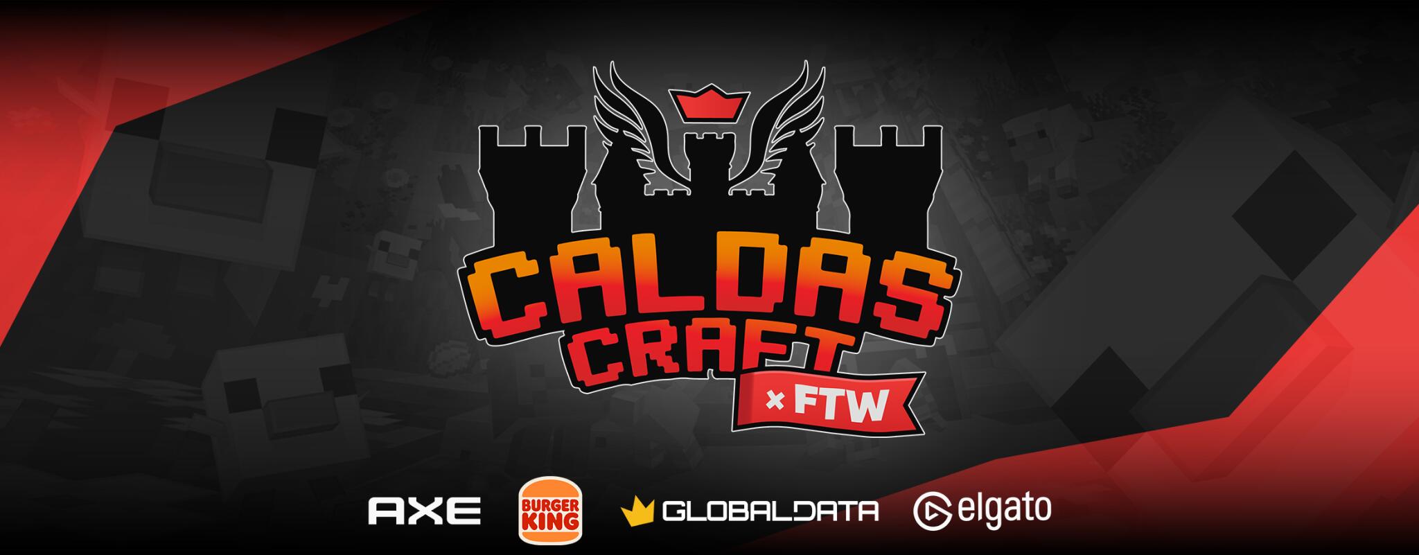Discovery splash banner for ⭐CaldasCraft FTW⭐Minecraft🏆PORTUGAL Discord server