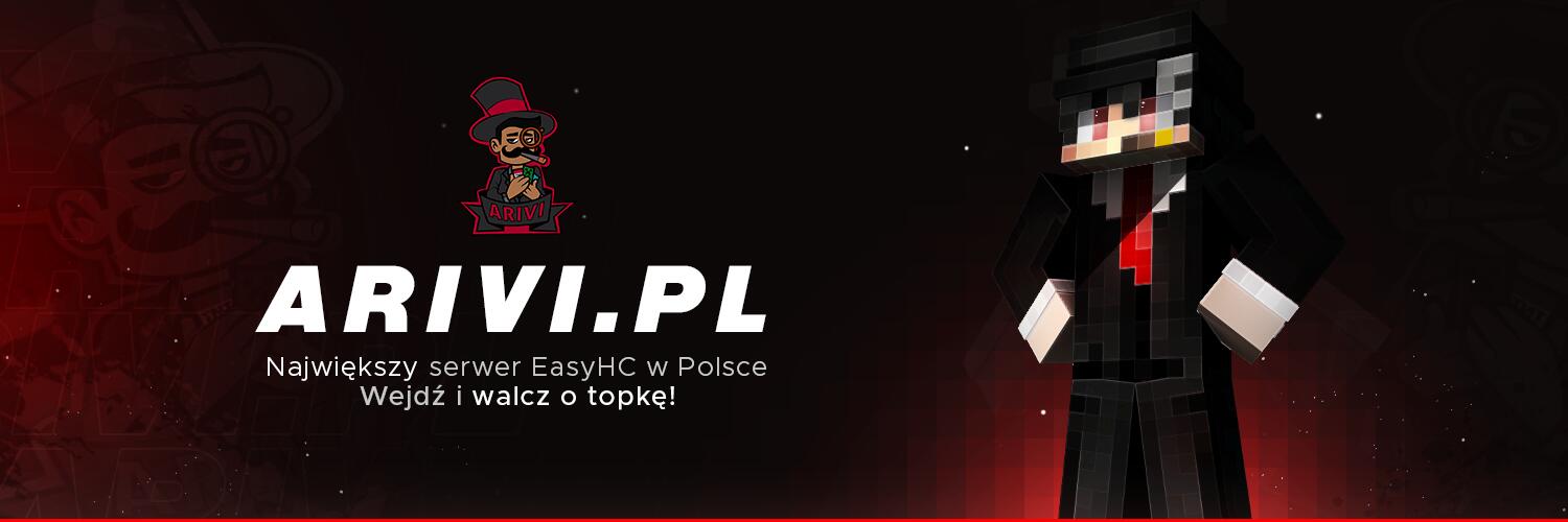 Discovery splash banner for Arivi.pl | EasyHC Discord server