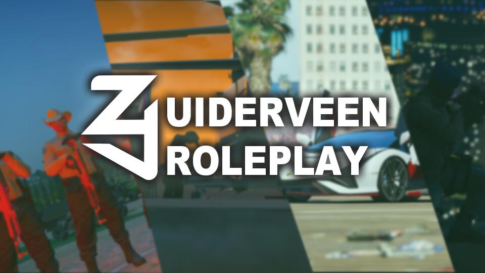 Discovery splash banner for ZuiderVeen Roleplay Discord server