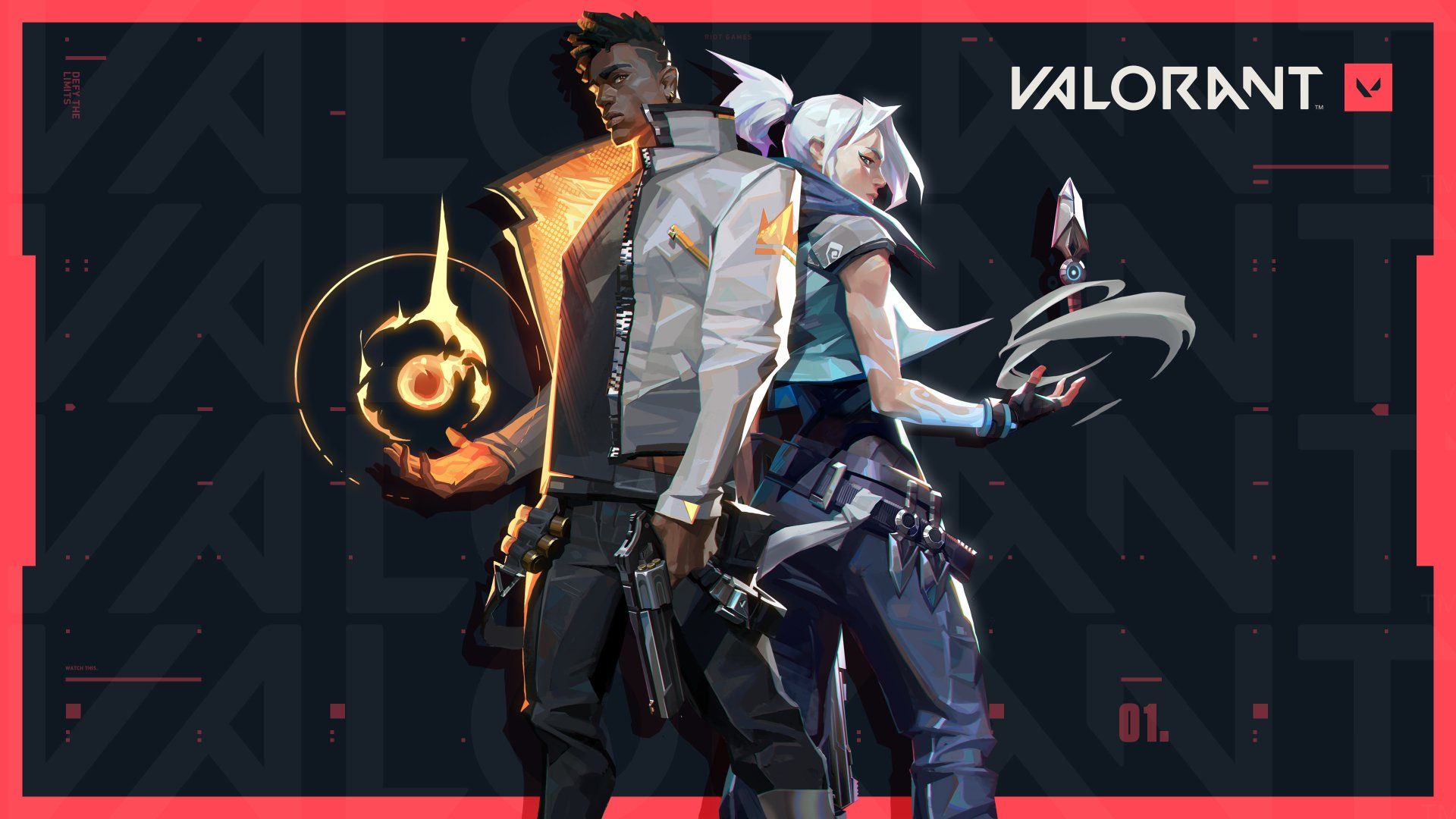 Discovery splash banner for Valorant Curios Discord server