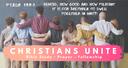 Discovery splash banner for Christians Unite Discord server