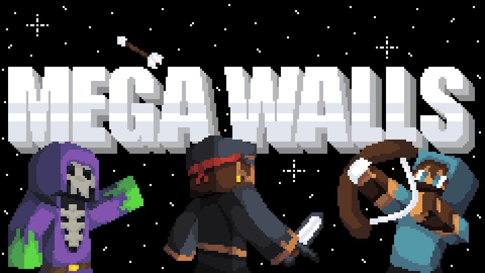 Discovery splash banner for Mega Walls Community Discord server