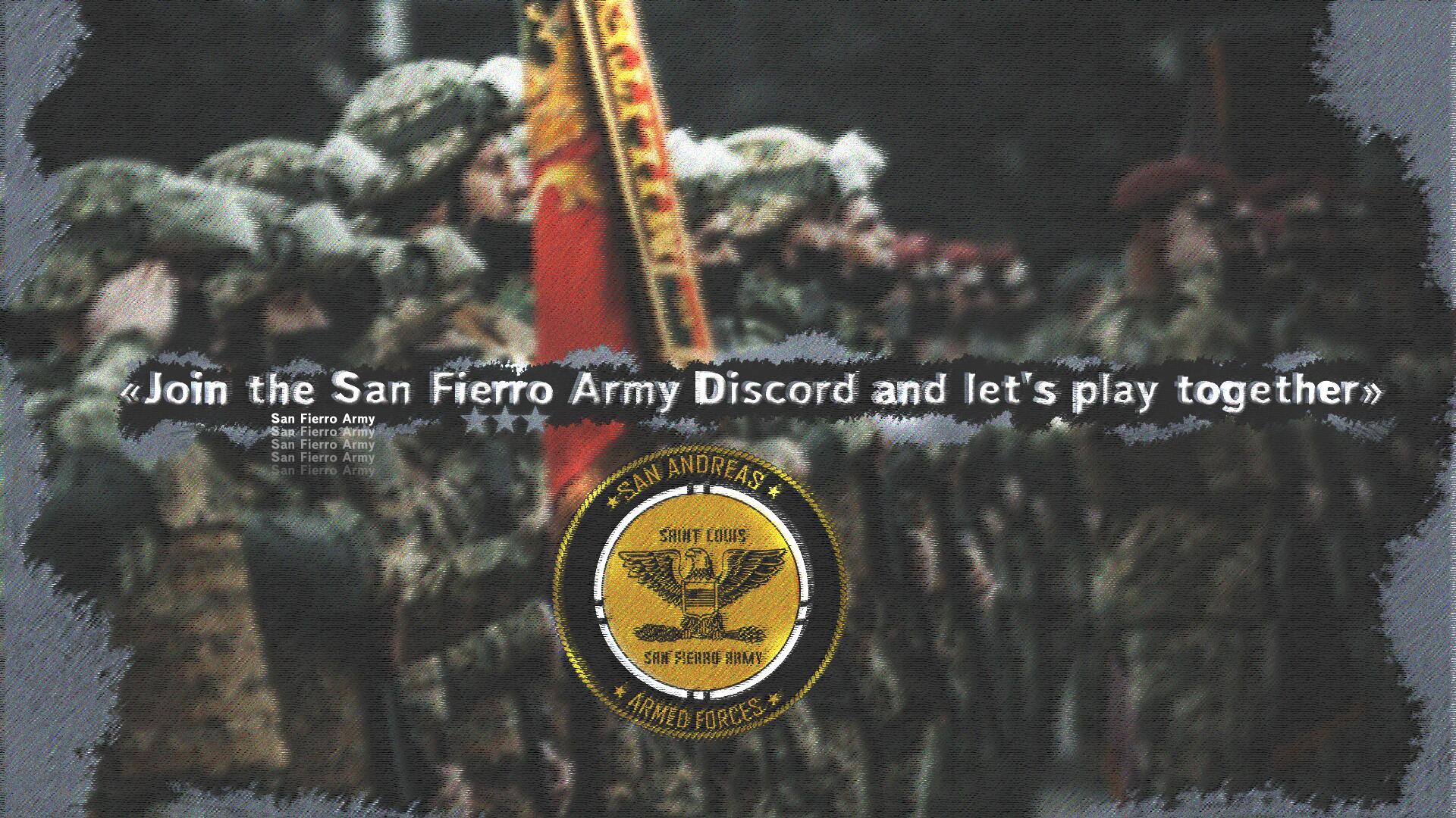 Discovery splash banner for 🚢Army San Fierro || Saint Louis⚓ Discord server