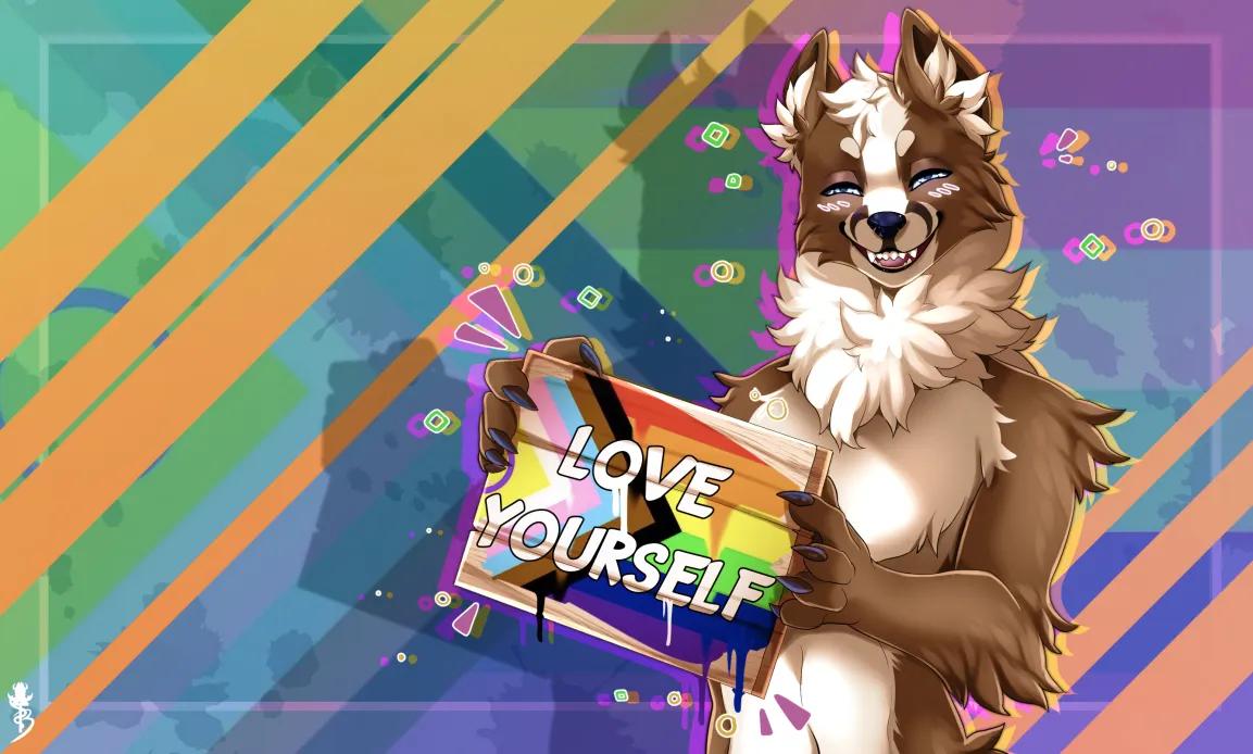 Discovery splash banner for Furry FR Discord server
