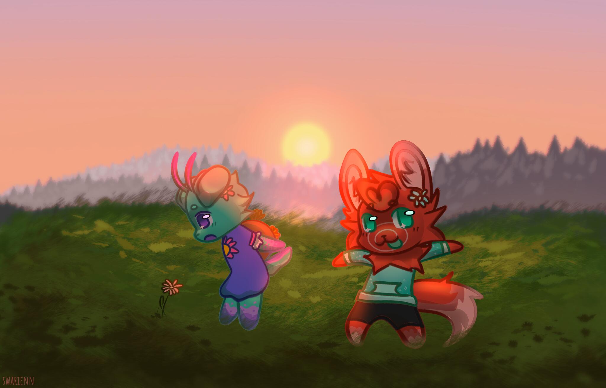 Discovery splash banner for Brook & Goomi's Nook 🌸 Discord server
