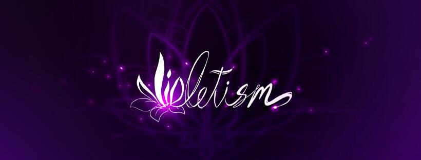 Discovery splash banner for Violetism Discord server