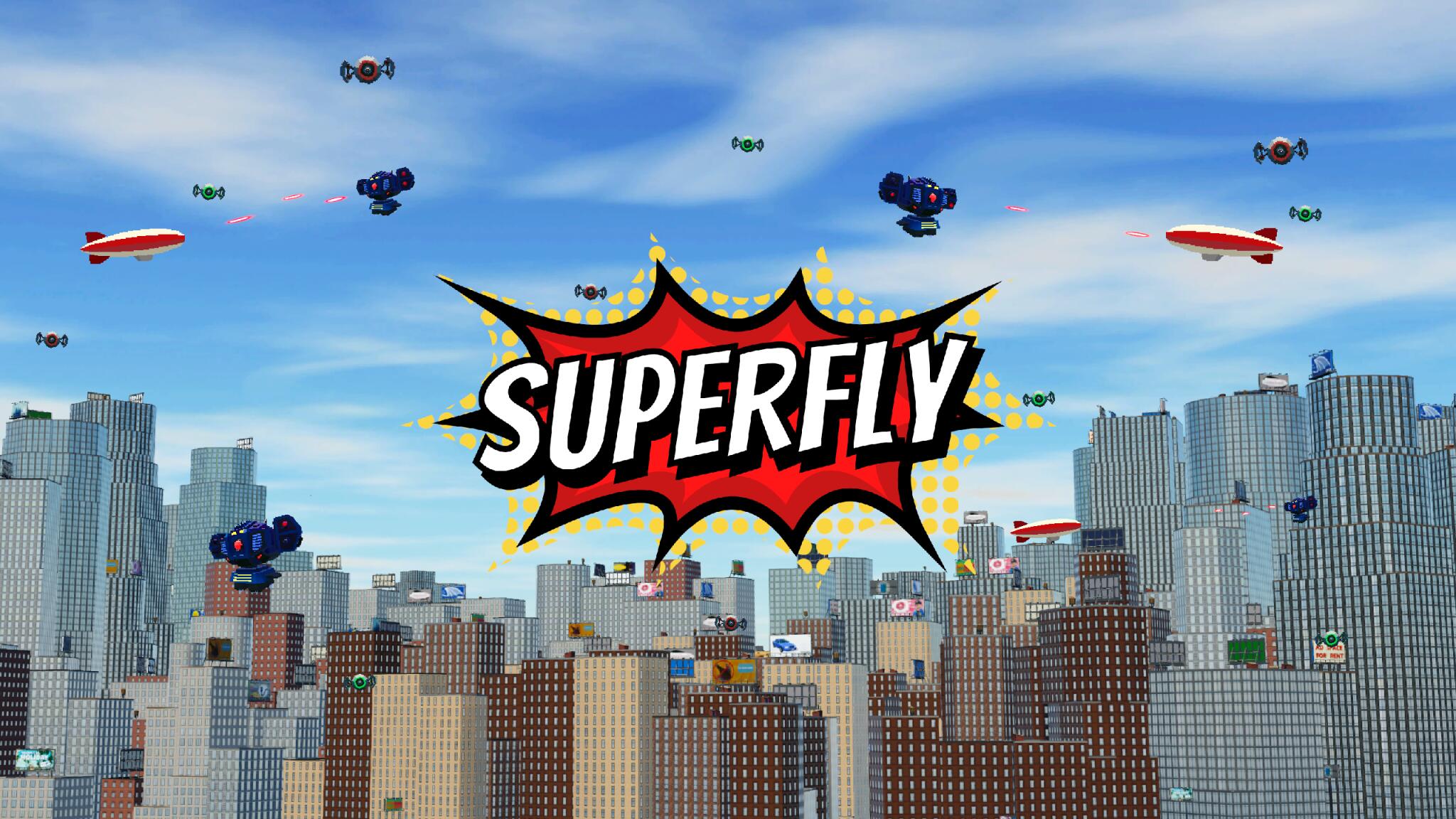Discovery splash banner for Superfly VR Discord server