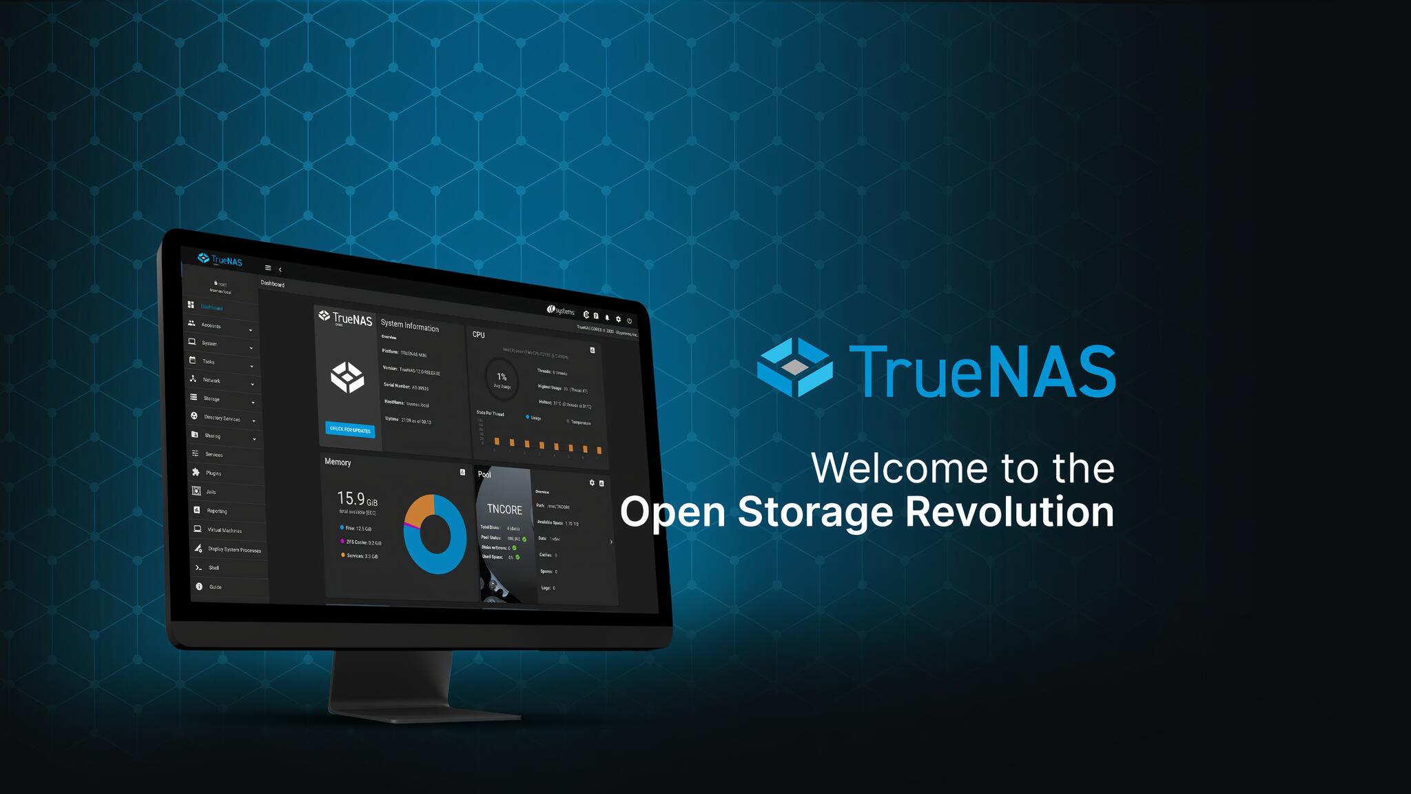 Discovery splash banner for TrueNAS Community Discord server