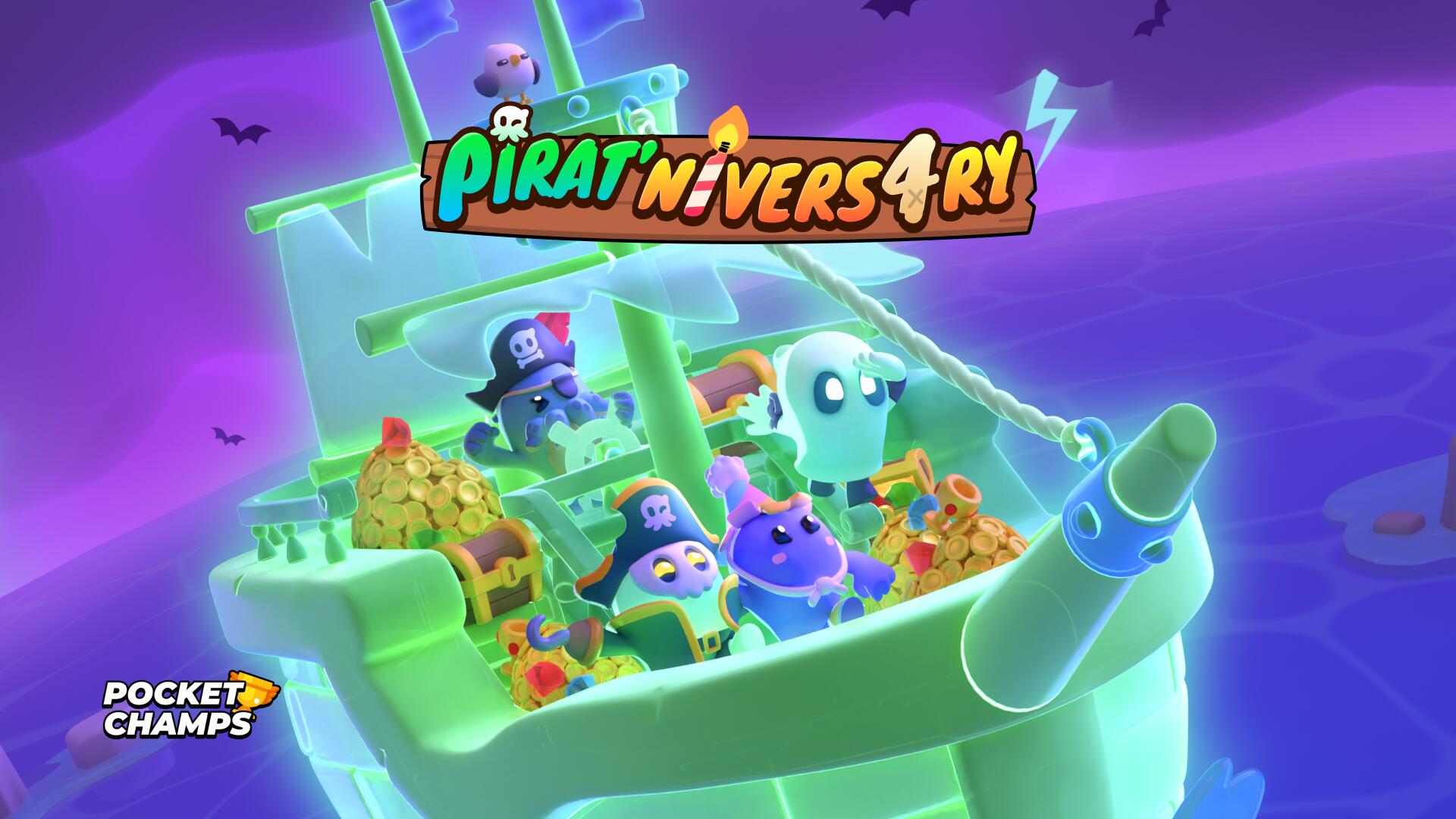 Discovery splash banner for Pocket Champs Discord server