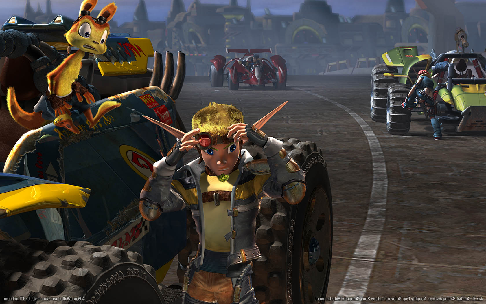 Discovery splash banner for Jak X Online Multiplayer Discord server
