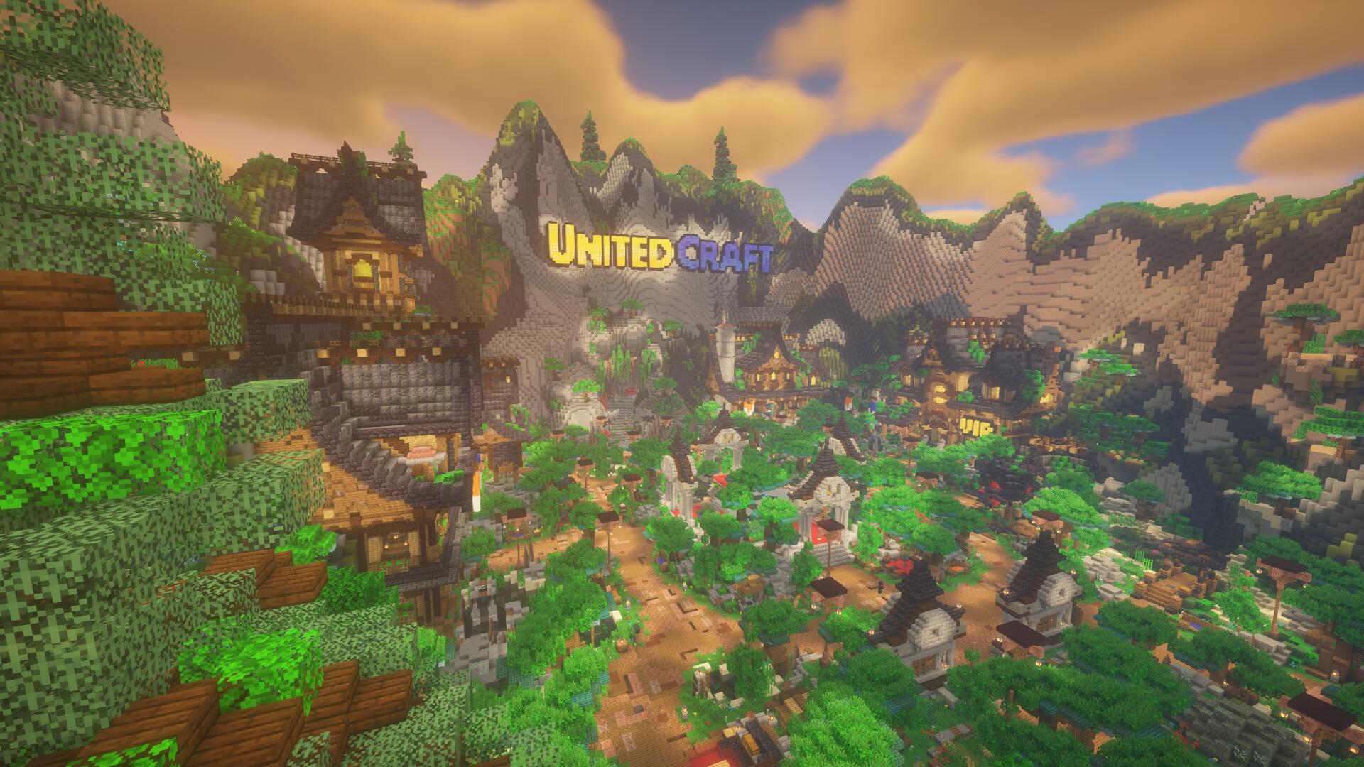 Discovery splash banner for UnitedCraft.pl Discord server
