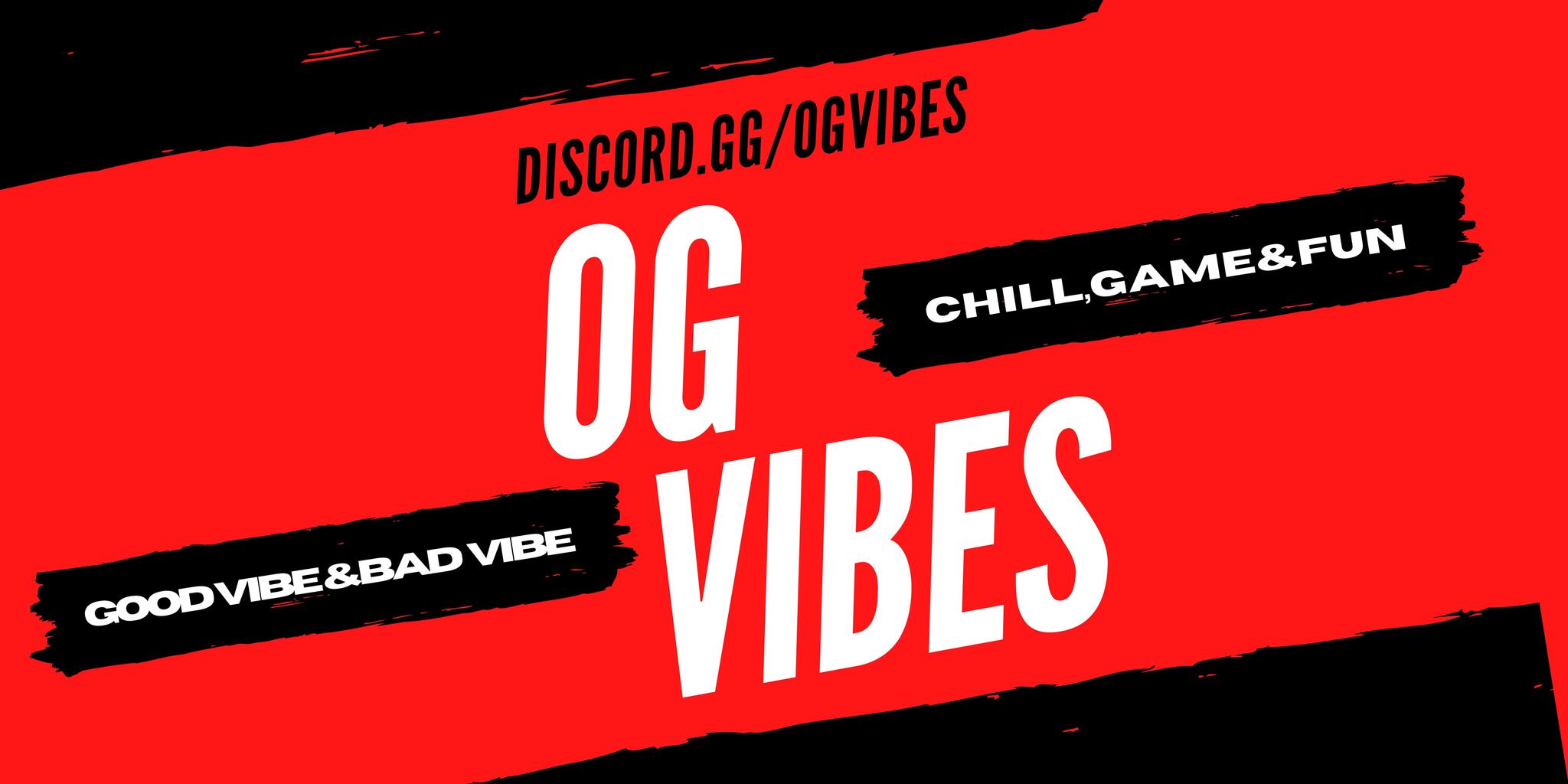 Discovery splash banner for OG VIBES Discord server