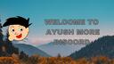 Discovery splash banner for Ayush More Discord server
