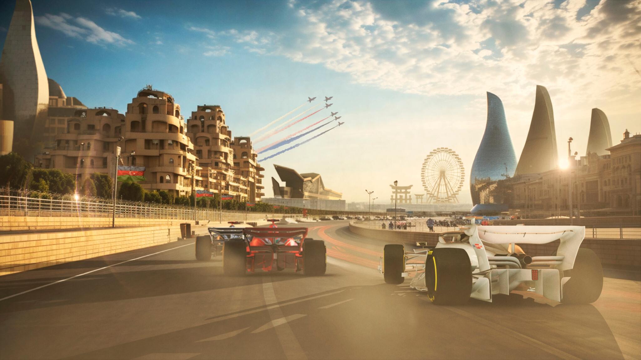 Discovery splash banner for F1 Fans Discord server