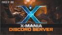 Discovery splash banner for X-MANIA Discord server