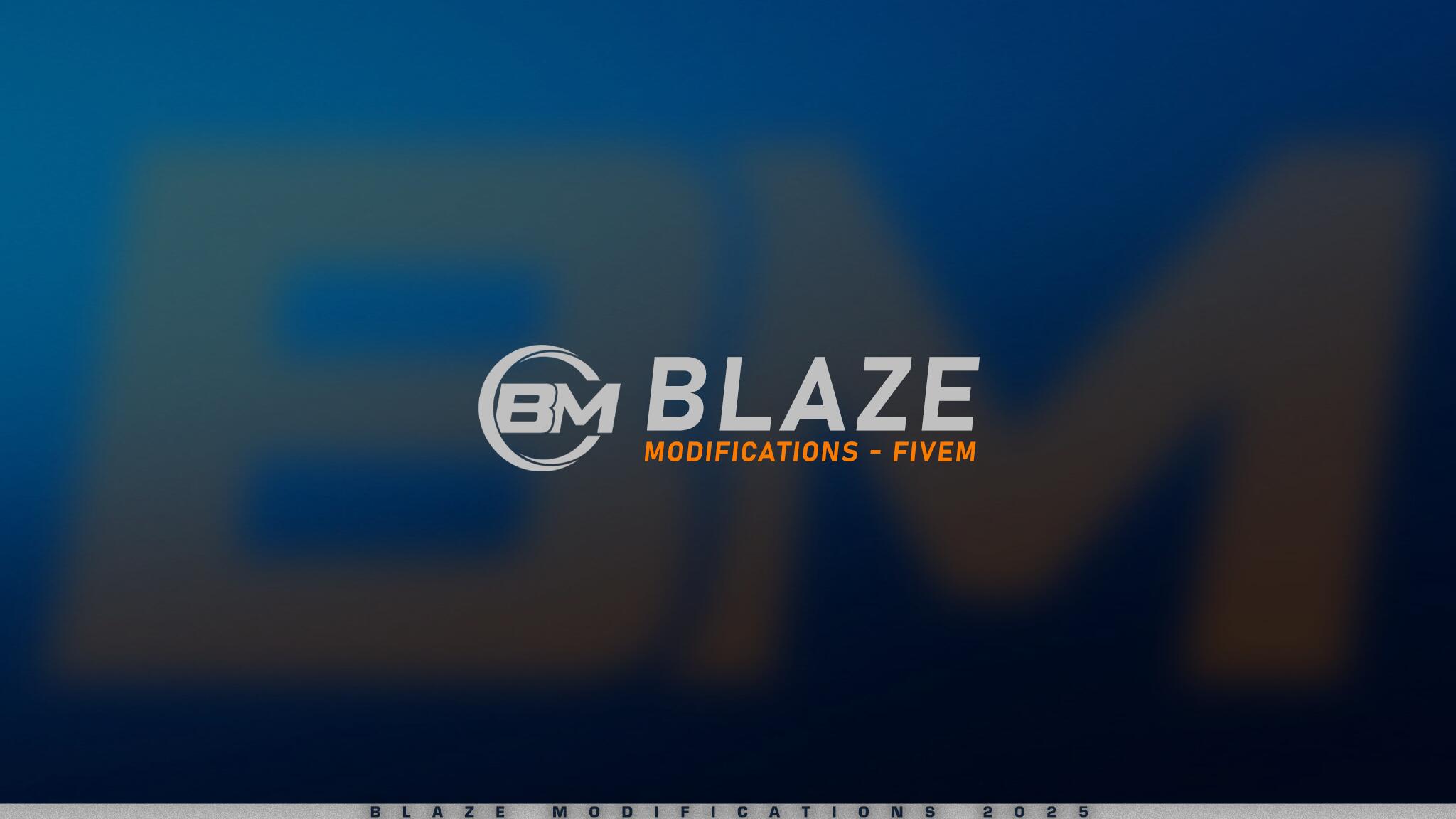 Discovery splash banner for Blaze Modifications Discord server