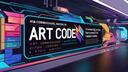 Discovery splash banner for Art Code Discord server