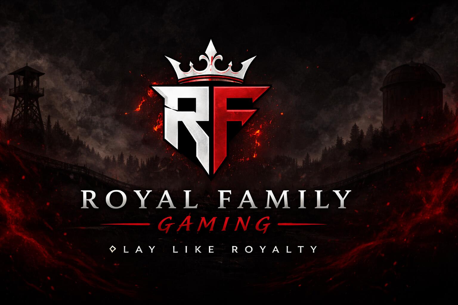 Discovery splash banner for Royal Family Gaming Discord server