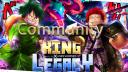 Discovery splash banner for King Legacy Community Discord server