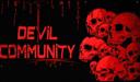 Discovery splash banner for DE⩔iL COMMUNiTY Discord server