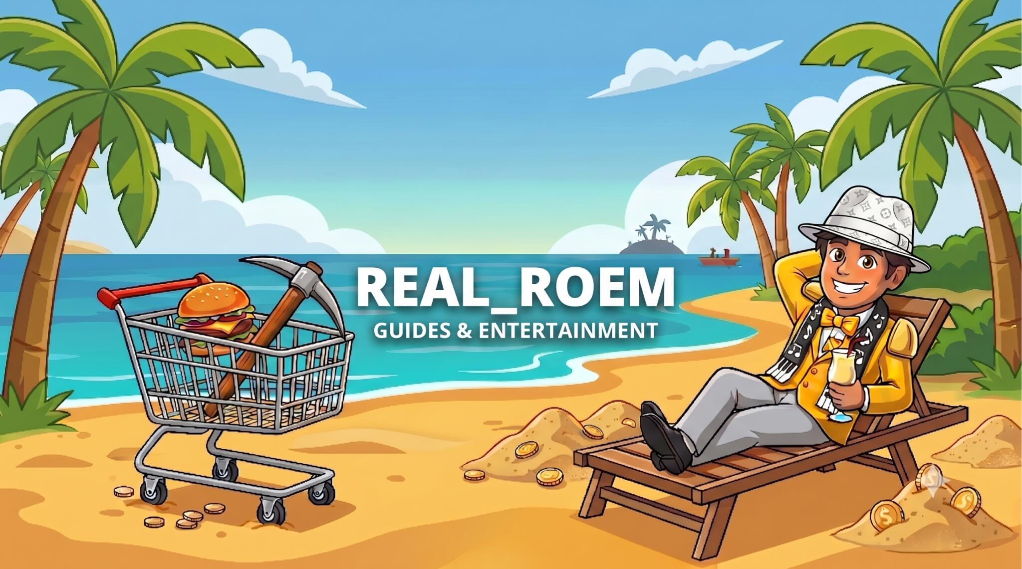 Discovery splash banner for Real_Roem Community Discord server
