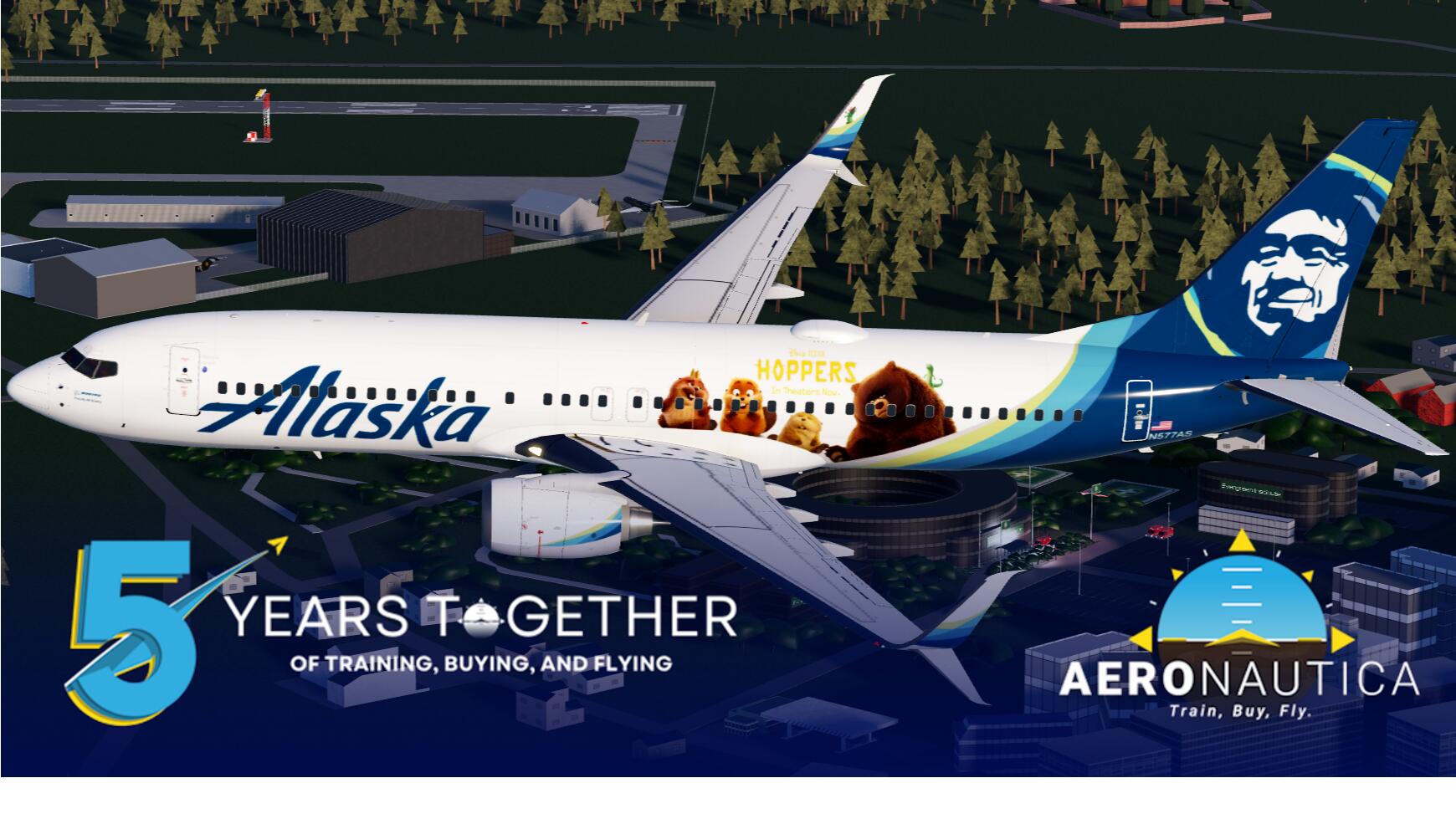 Discovery splash banner for Aeronautica Discord server