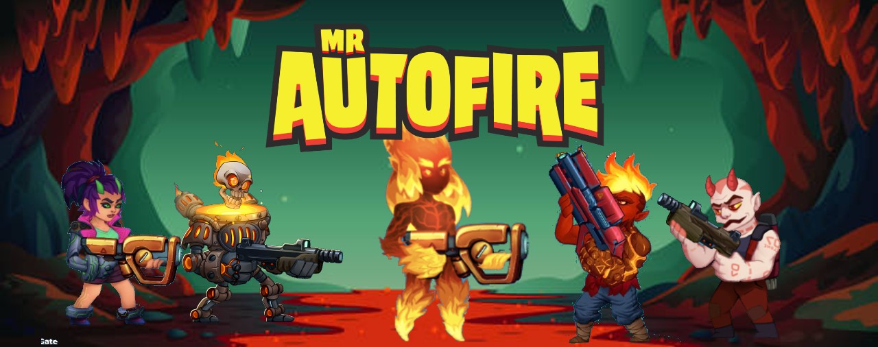 Discovery splash banner for Mr. Autofire Discord server