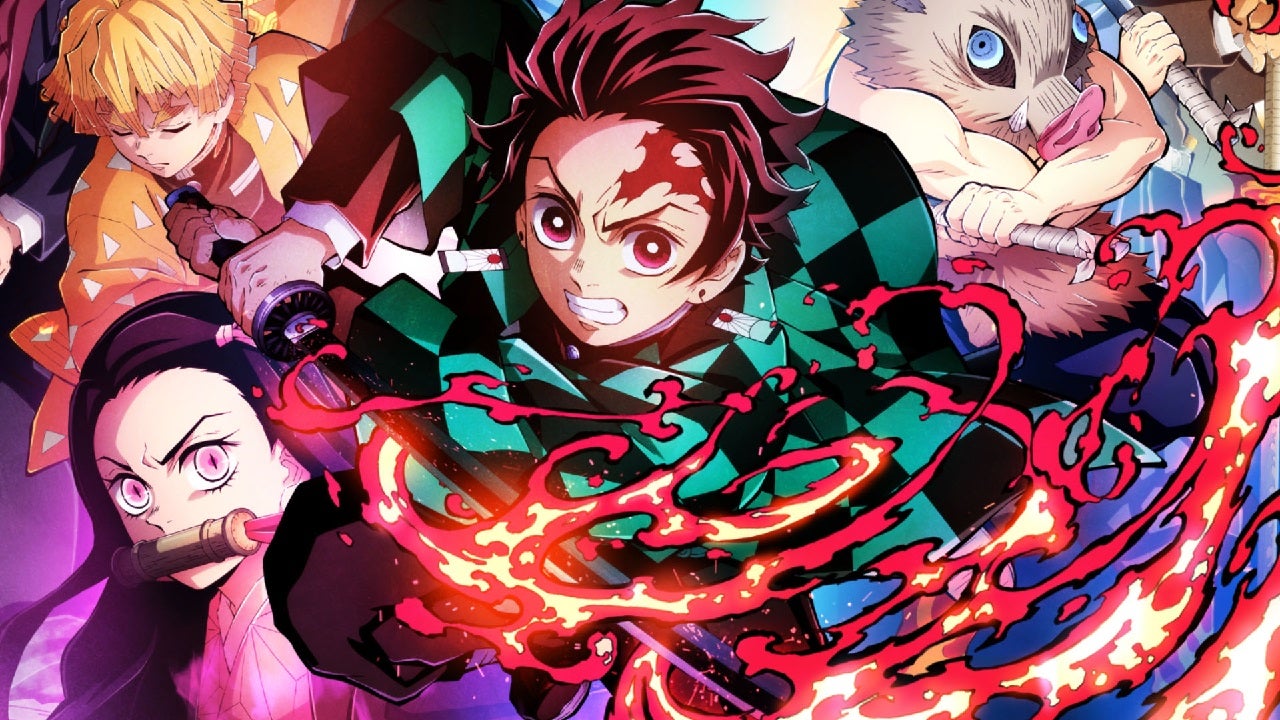 Discovery splash banner for Demon Slayer Bot Discord server